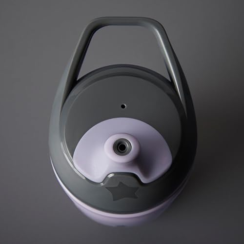 Vista 7 de Tommee Tippee Botella de agua deportiva aislada de 9 onzas para niños pequeños, sin derrames, tazas para sorber para niños pequeños de 1 a 3 años