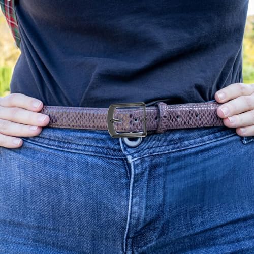 Shimmeroo 3 Pcs Classic Belt Buckle Replacement for Men & Women,38-40 mm (1.5-1.6 inch) Interchangeable Buckles with 3 Colors - Black+Silver+Bronze - Thumbnail 7