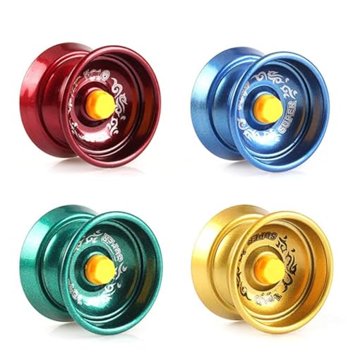 Alloy Yo-Yos Original Classic Responsive Dazzling for Beginner Adult Teens Advanced Players Spinner Tops Toys with String
