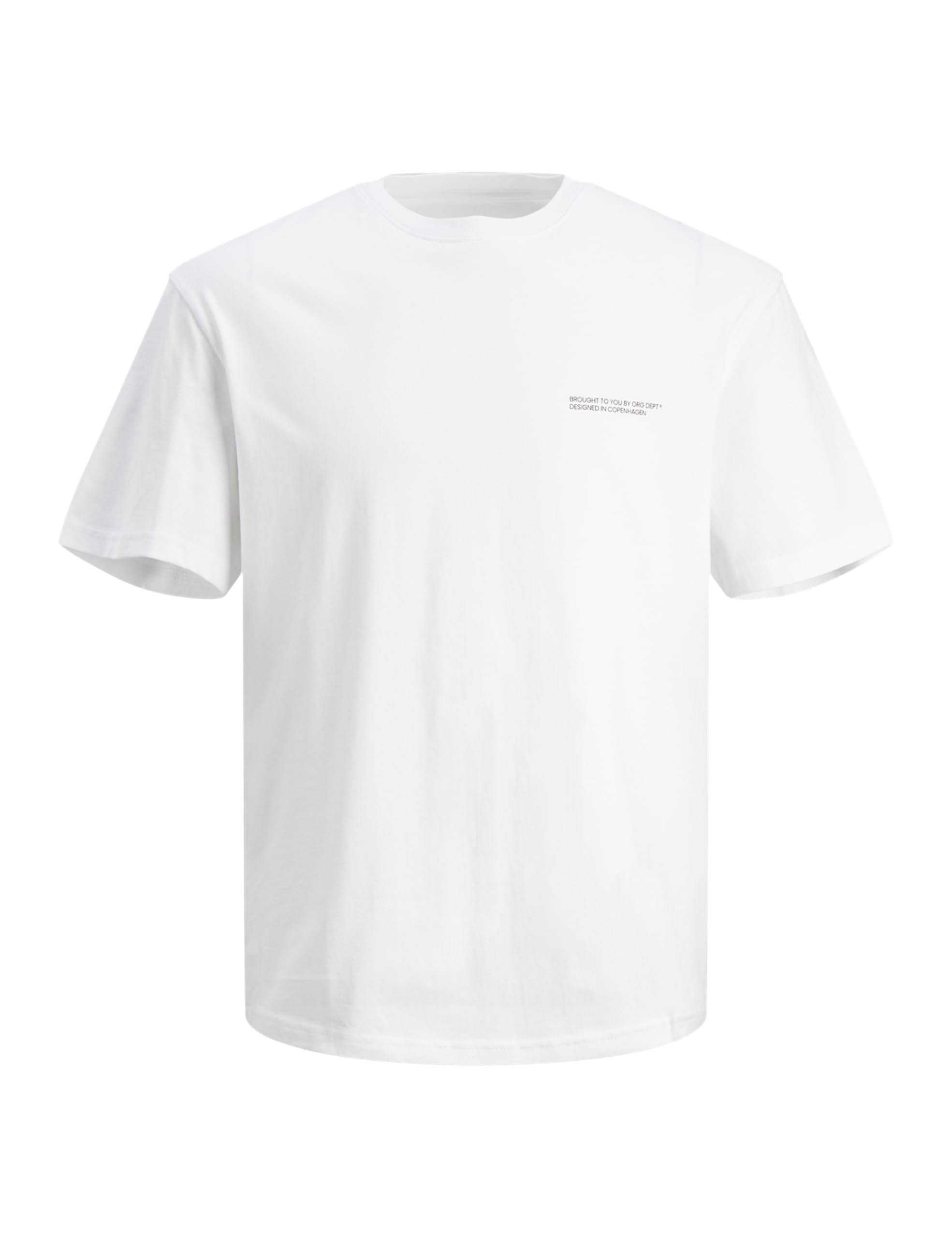 JACK & JONES Jorvesterbro Back Tee SS Crew Neck Sn, Bright White, M