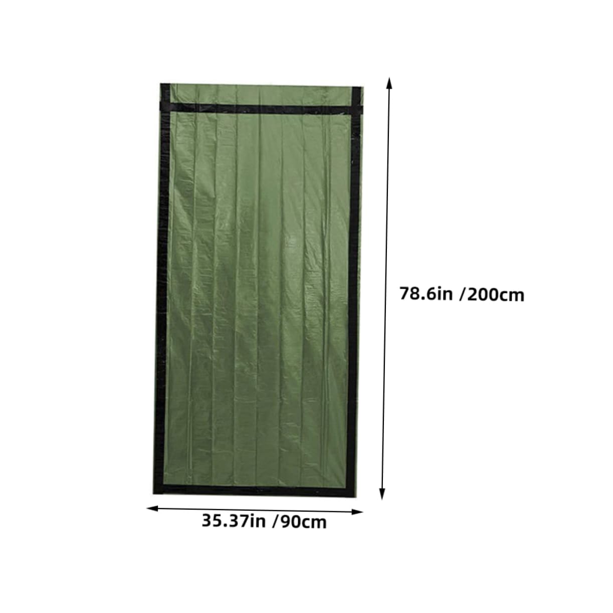 LIOOBO Lightweight Bivy Sack 2-Pack Emergency Sleeping Bag for Camping Hiking Outdoor Adventures Waterproof Windproof