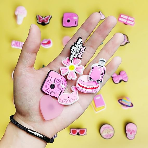 Image of Cartoon Shoe Charms, for Clog Decoration Cartoon Anime Charms Shoe Accessories, PVC Shoe Charms Decoration for Kids Teens Boys Girls Men Women Party Birthday Gifts