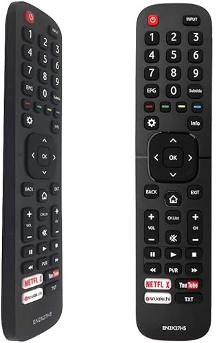 FOXRMT Reemplazo Mando Hisense Smart TV EN2X27HS para Mando Hisense TV -...
