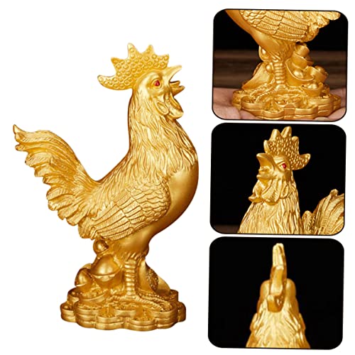Statue de coq Feng Shui pour harmoniser votre affichage de bureau