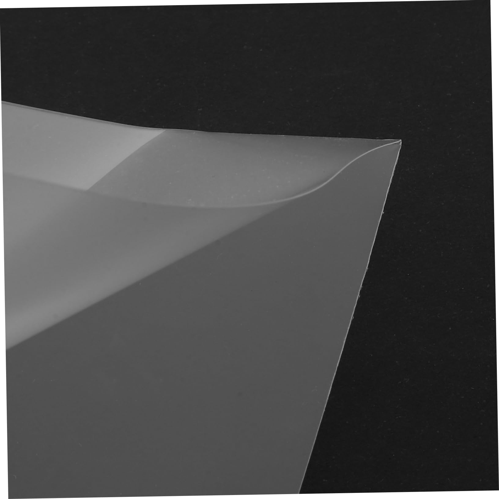 SHINEOFI 100pezzi Cartelline Trasparenti Shape Documenti Impermeabili Per Ufficio e Scuola Compatibili Archiviazione Protezione Per Documenti