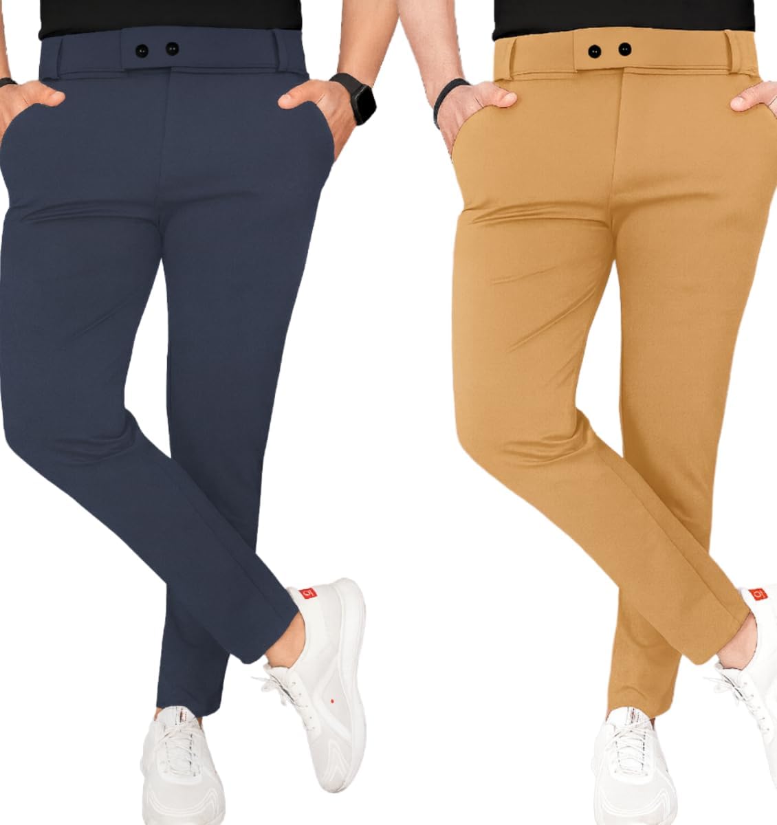 Men's Formal Trousers || Slim Fit Men's Wear Trousers || Stretchable Formal Pant Trousers || Trouser for Men