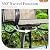 Sophia & William Outdoor Bar Set, Patio Bar Table and Chairs Set, Counter Height Patio Set - 2 x Swivel Bar Chairs, 1 x Square Bar Table for Porch, Yard, Garden, Balcony, Deck