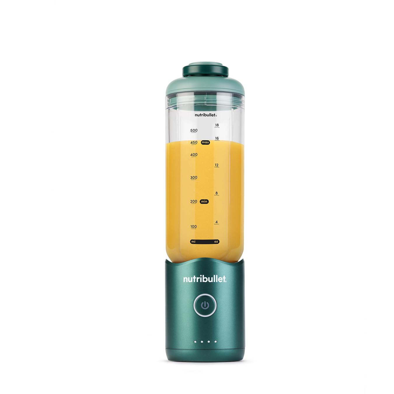 nutribullet Flex Personal Blender Forest Green - Powerful Enough to Crush Ice & Blend Frozen Fruits & Nuts - Travel Ready Detachable 500ml Cup with Leakproof Sip Lid-image-6