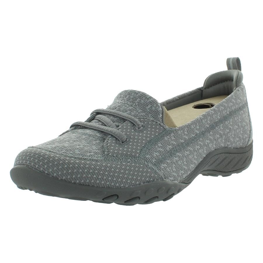 Image of Skechers Breathe Easy Holding Line Slip On Womens Shoes