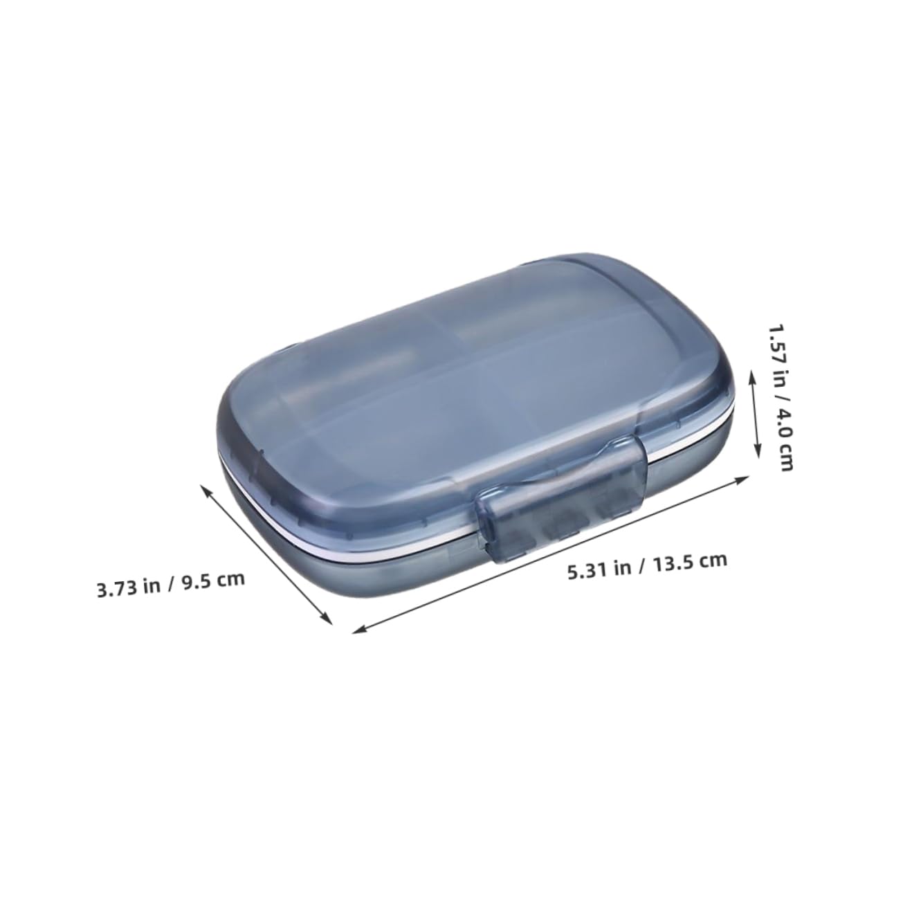 PACKOVE 5piezas Organizador De para Estuche Portátil Compartimentos Caja De Almacenamiento para y Gran Capacidad Color