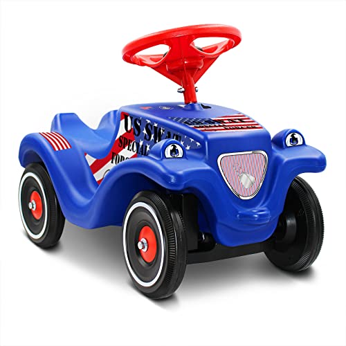 Finest Folia Aufkleber Set kompatibel mit Big Bobby Car Classic Sticker für Kinderfahrzeug Rutschauto Spielauto Design Folie für Mädchen Jungen R194 (08 US Swat)