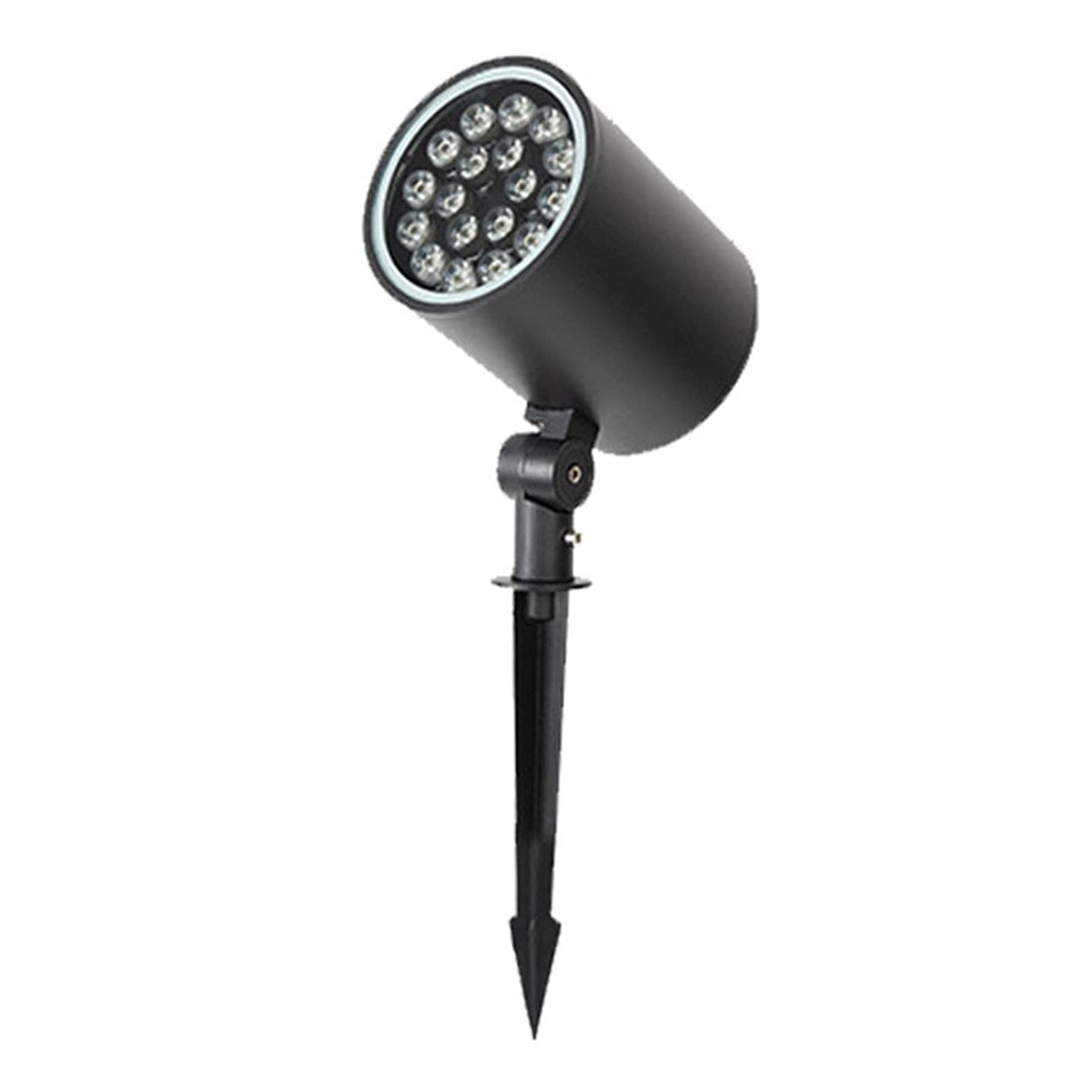 AWSAD Led Landscape Lights Plug-in Type 90 Degree Adjustable IP65 Waterproof Outdoor Spotlight for Gardens, Courtyards, Terraces (Color : Warm light, Size : 24W)