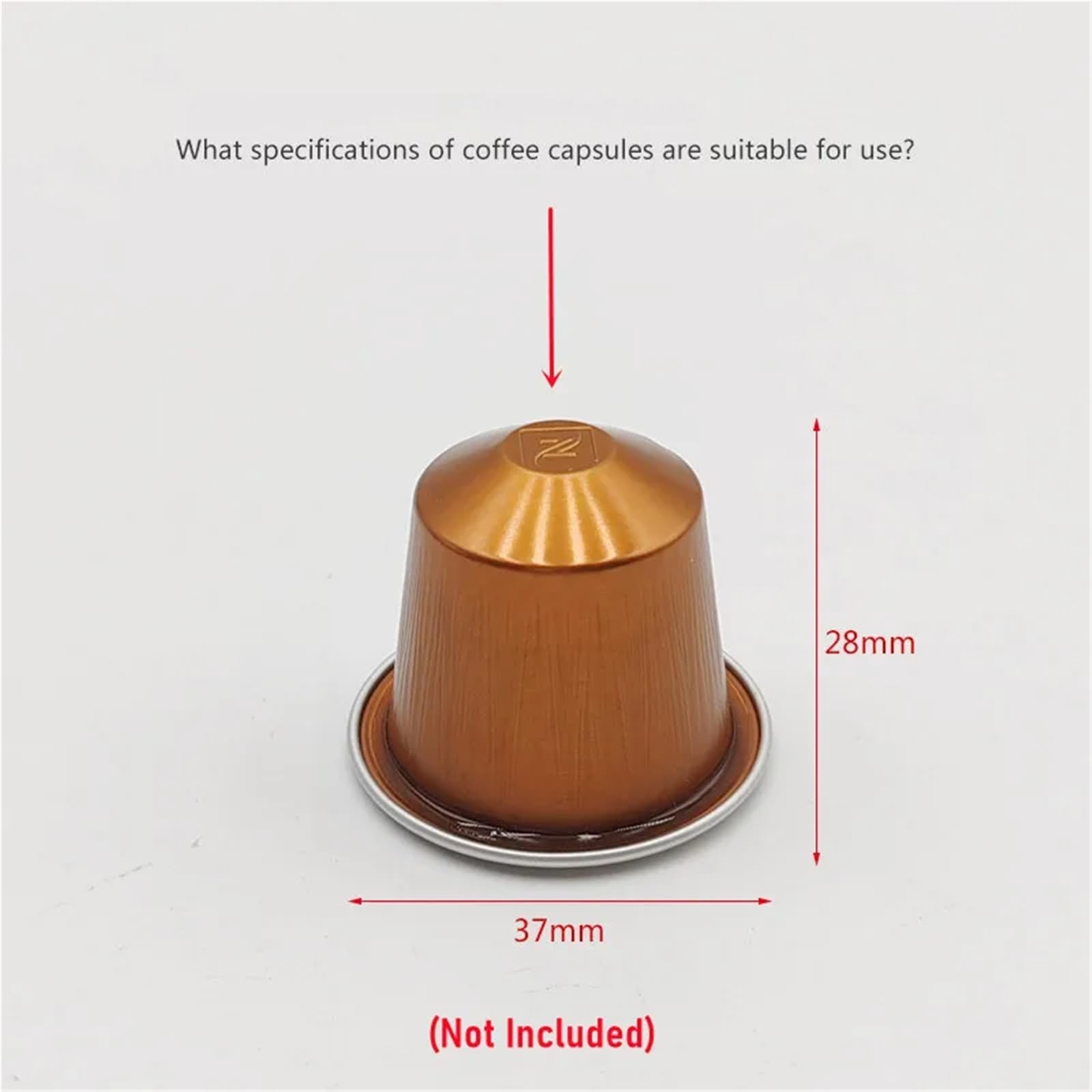 Compatible con mango de portafiltro Nespresso de 51 mm. | Mango de repuesto for máquinas de cápsulas: se adapta a cestas de filtro de 51 mm.