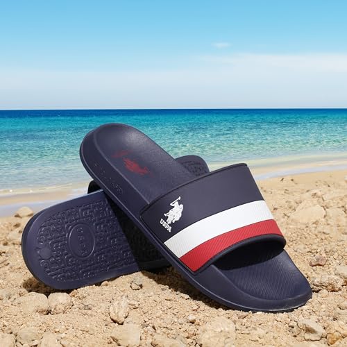 Image of U.S. POLO ASSN. Conex 4.0 - Mens, Slide, Navy
