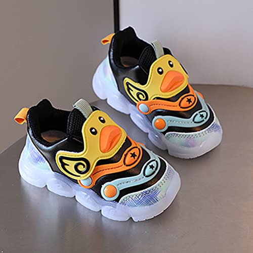 Kids Light Up Shoes Led Flash Sneakers with Upper USB Charge for Boys Girls Best Gift for Birthday Day4