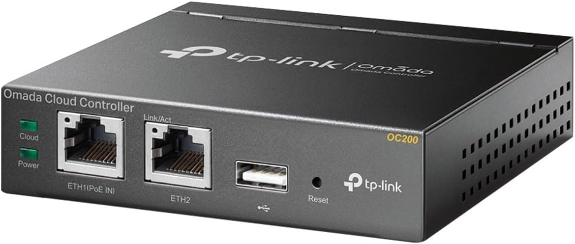TP-Link Omada Hardware Controller | SDN Integrated | PoE Powered | Manage Up to 100 Devices | Easy & Intelligent Network Monitor & Maintenance | Cloud Access & Omada App (OC200) TP-Link Omada Hardware Controller | SDN Integrated | PoE Powered | Manage Up to 100 Devices | Easy & Intelligent Network Monitor & Maintenance | Cloud Access & Omada App (OC200)
