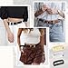 Classicseali 6PCS Belt Loops,Zinc Alloy Belt Loops for Pants, 1.69 X 0.71 In Loop Belts, Sturdy and Durable, Suitable for Most Belts, Dresses, Black, White, Silver