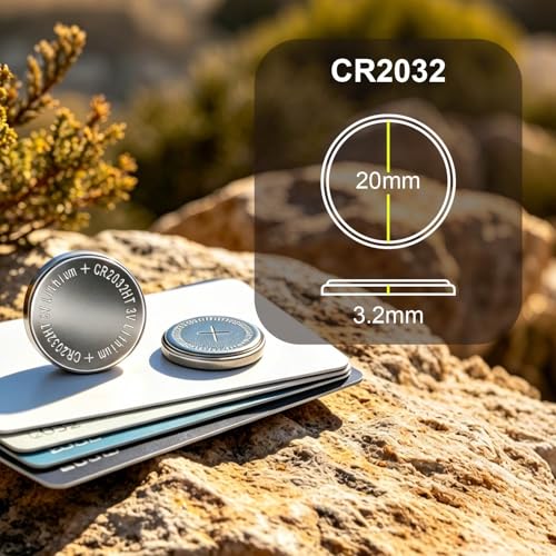 Lithdurcell 4-Pack CR2032 Batteries