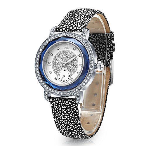 TIME100 Orologio donna pelle elegante,quadrante