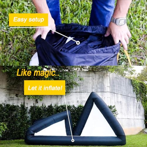 Pantalla Inflable para Cine al Aire Libre 24ft 16:9 miniatura 4