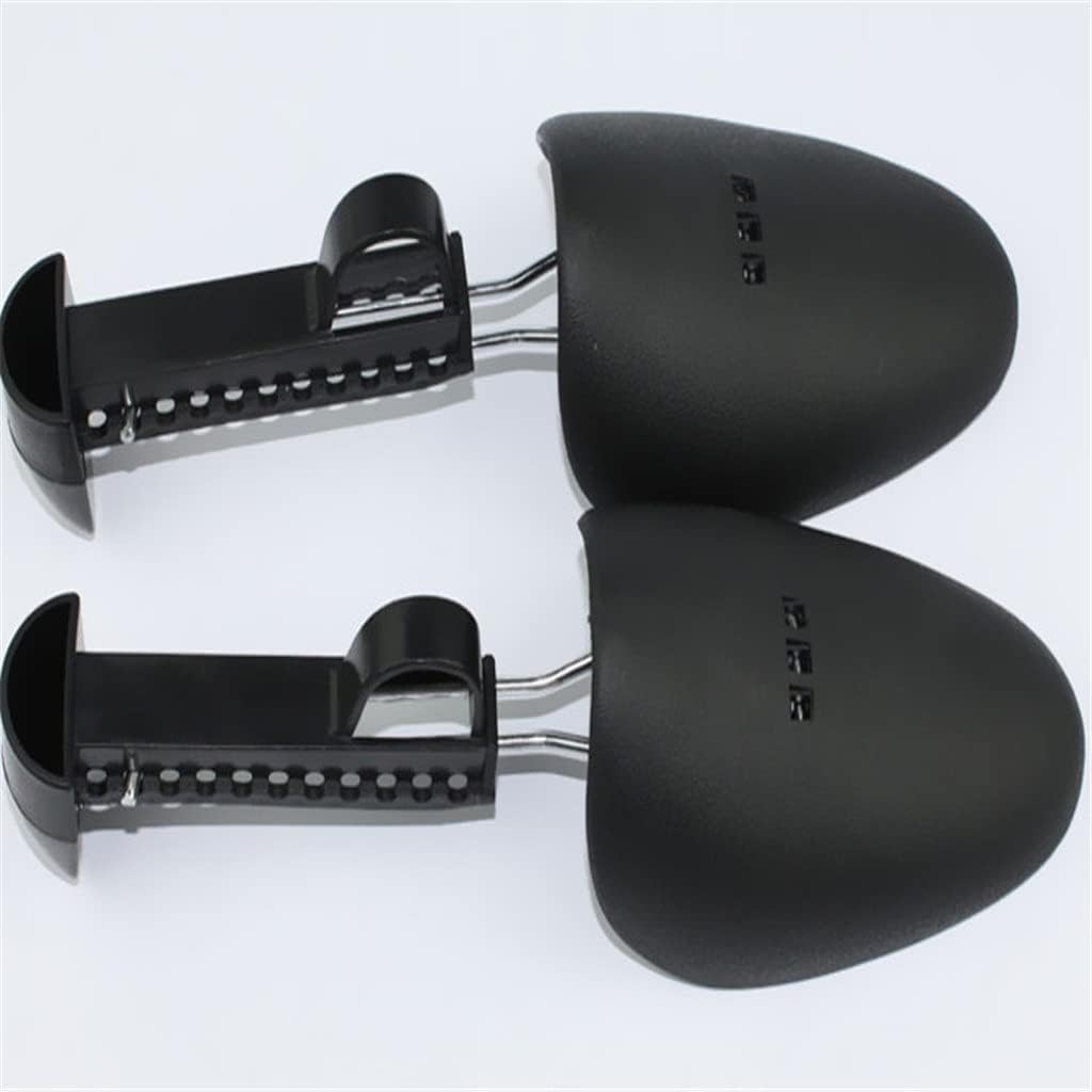Practical Plastic Adjustable Length Men Shoe Trees Stretcher Boot Holder Black Tree