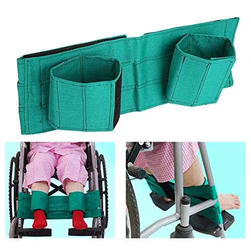 PuuuK Wheelchair Seat Belt, Foot Fixing Belt, Restraining Belt, Seat Patient Foot Sleeve