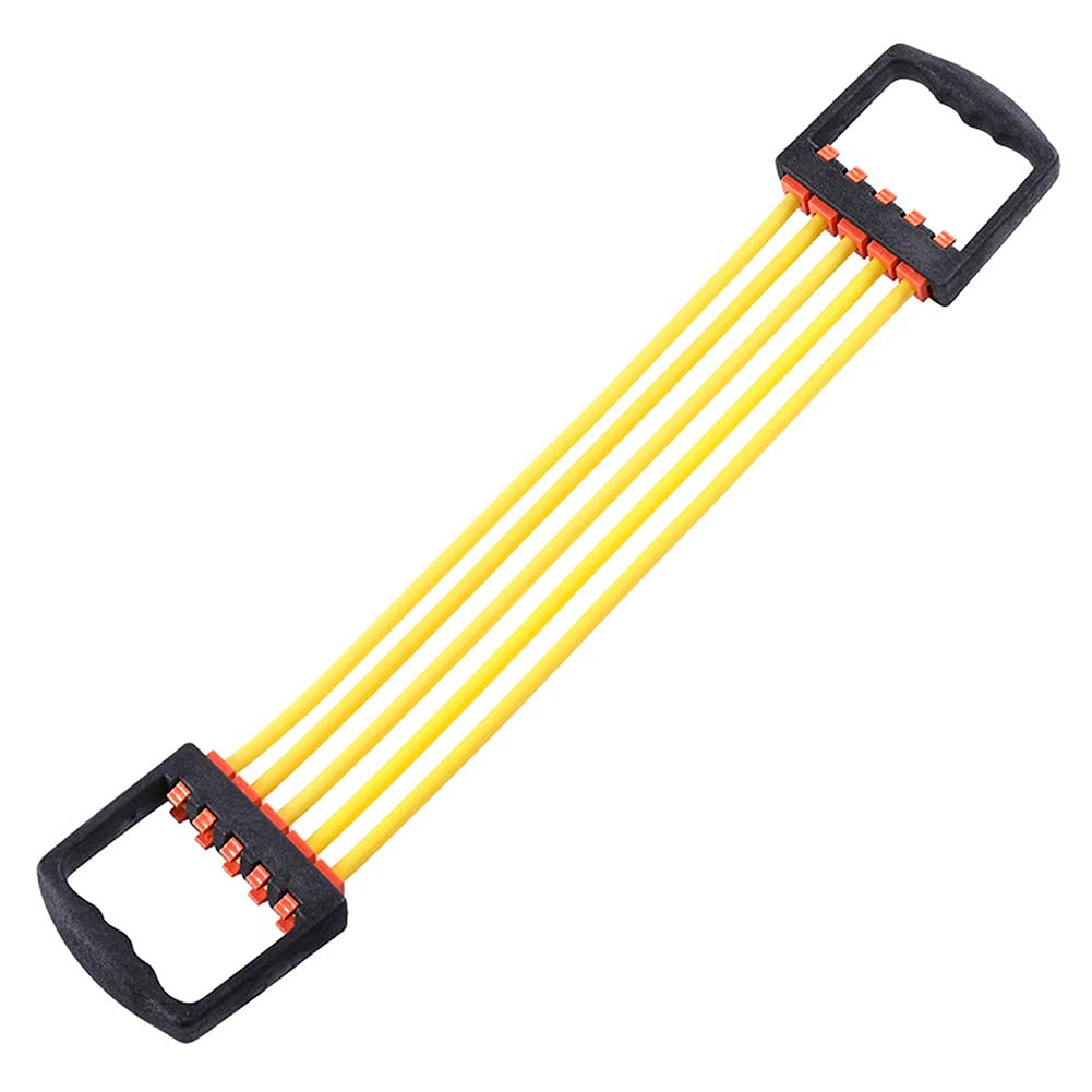 Expansor de Pecho con Resorte y Extractor de músculos - Cuerda de tracción multifunción para Hombres y Mujeres, expansor de Tobillo y Brazo, Equipo de Fitness para Ejercicios de Pecho en casa