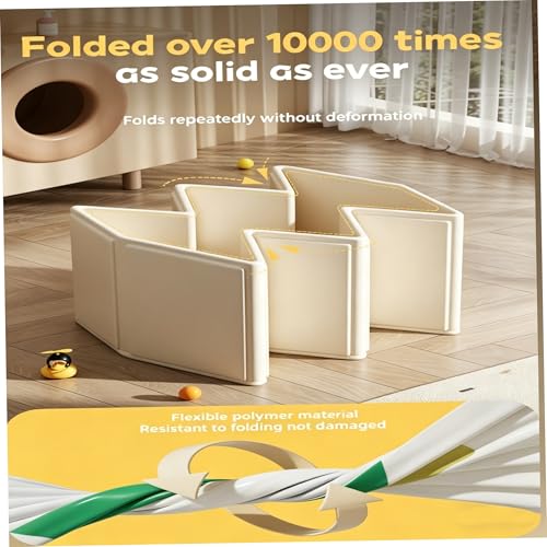 Baignoire pliable bébé jaune Por en plastique épaissi
