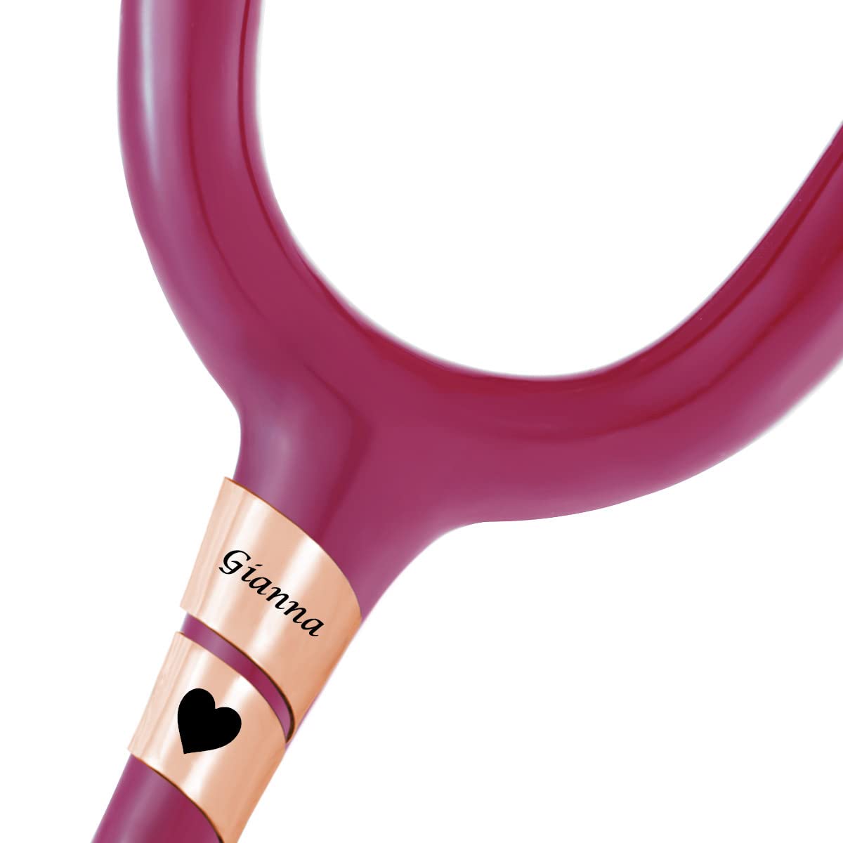 Nurse Accessories for Work - Personalized Stethoscope Name Tag for Nurse, Wrap Stethoscope Charms Nurse Gifts for RN, Medical Assistant, Doctor