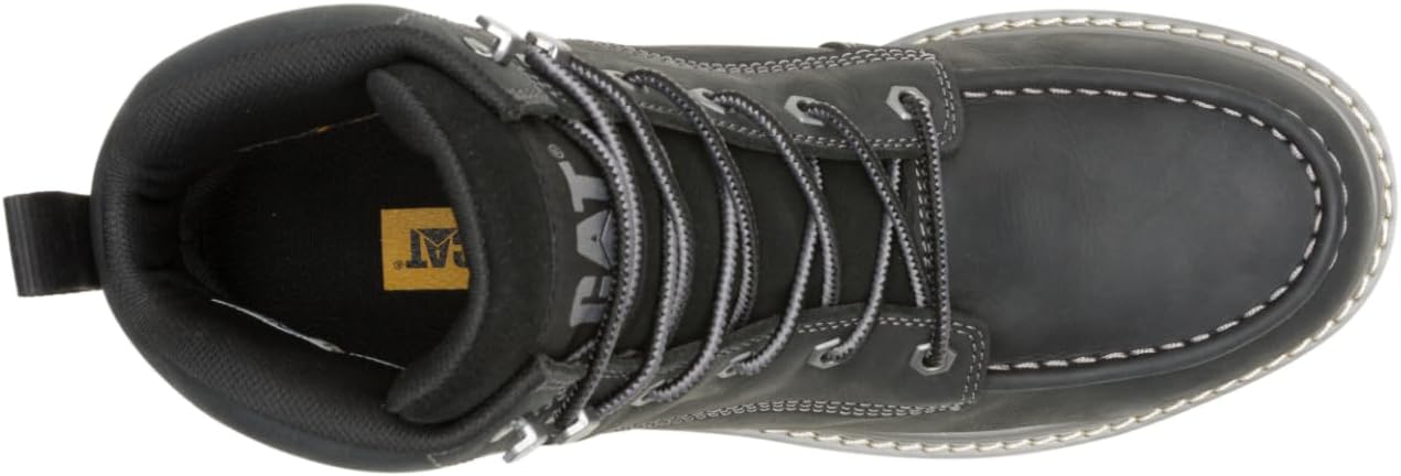 CAT Men's Reclaimer Wedge Waterproof Construction Boot, Black, 10 - Image 5