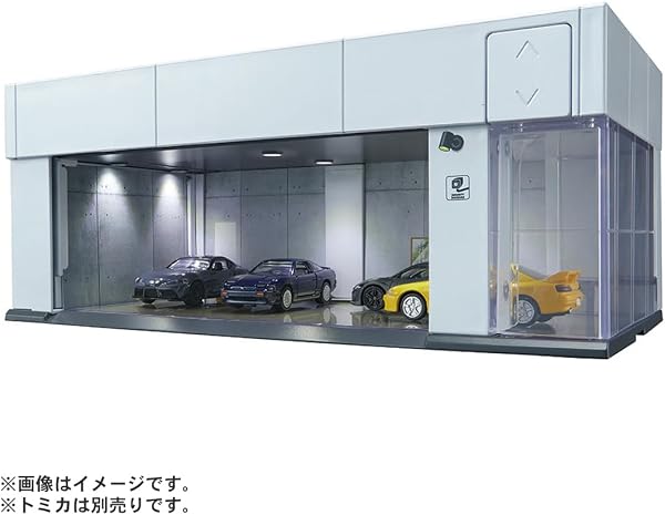 タカラトミー(TAKARA TOMY) トミカプレミアム tomica GARAGE SILVER WHITE Standard Edition ミニカー おもちゃ 6歳以上 - 2
