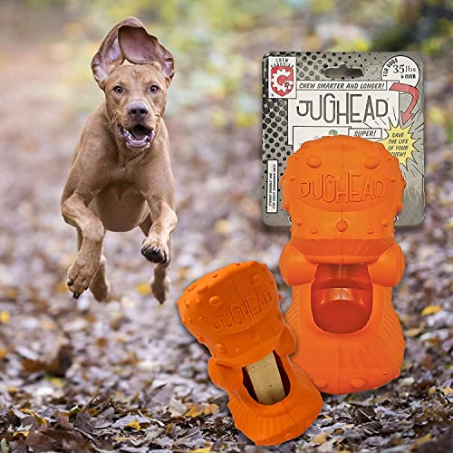 Himalayan Dog Chew Jughead Small Dog Chew Holder, Secures Chews For Dogs, Chew Smarter And Longer, Stimulate Your Dog, Holds Yak Chews Or Bully Sticks, 1 Dog Toy #TOP4