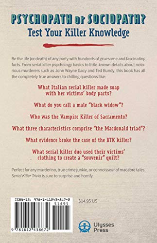 Serial Killer Trivia: Fascinating Facts And Disturbing Details That Will Freak You The F*Ck Out #TOP1