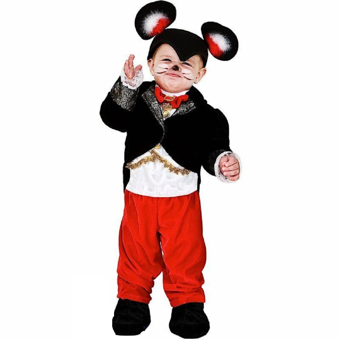 Carneval Costume Vestito Topo 12 18 Mesi Neonato