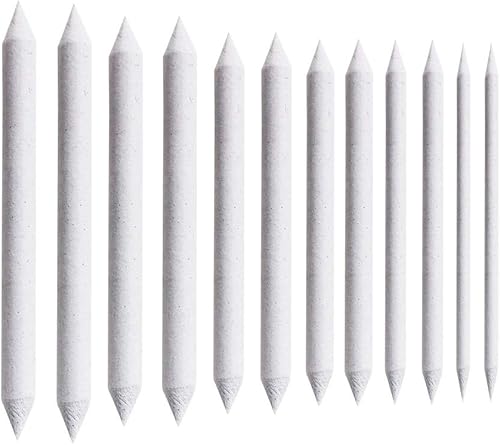 Juego de 12 piezas de tocĂłn y tortillones de mezcla de artistas, mezcladores de arte, herramienta de mezcla de dibujo, para artistas, estudiantes, Juego de 12 piezas de tocĂłn y tortillones de mezcla de artistas, mezcladores de arte, herramienta de mezcla de dibujo, para artistas, estudiantes,