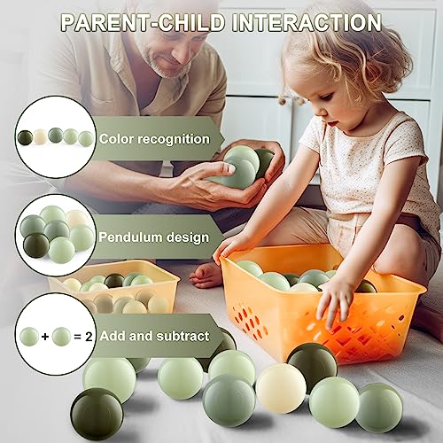 Generic Ball Pit Balls 170 - Crush Proof Ball Pit Balls Plastic Toy Balls For Boys And Girls 170 thumb #3