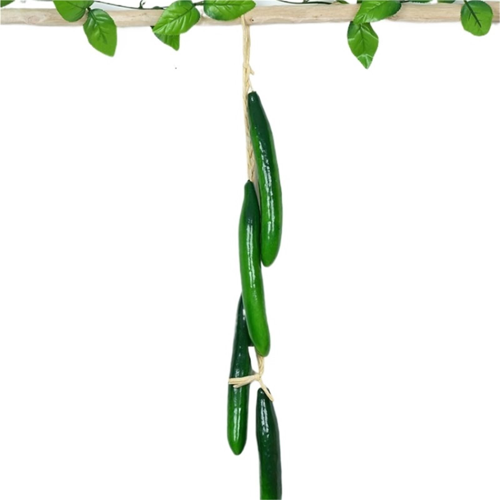 BAYNOPURIN Simulated Vegetables Artificial Vegetable Skewers Home Hotel Restaurant Photography Props Window Decoration Cucumber Corn