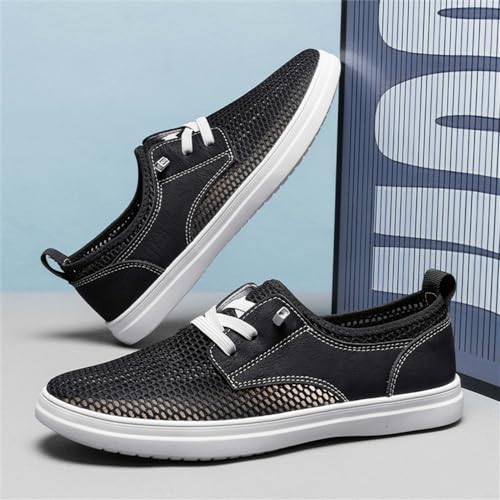 Men's Mesh Trail Shoes for Walking Slip-on Summer Sports Shoes Breathable Non-Slip Sneakers4