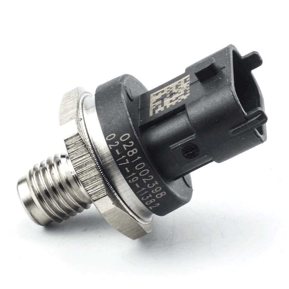 0281002398 High Common Rail Pressure Fuel Rail Sensor Compatible with 01-04 LB7 6.6L GM Duramax