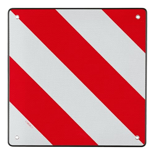 REAR WARNING SIGN motorhome signal reflector towing bike rack...