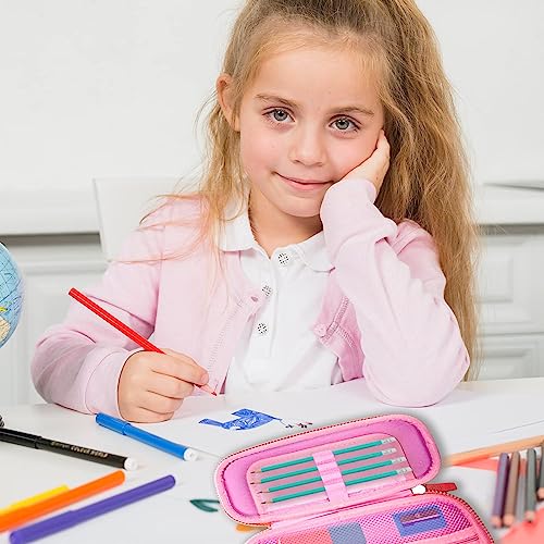 Image of DEOXY Flower Small Cartoon Theme,3D Pouch,Multipurpose Zipper Pencil Case for Kids,Pen and Pencil Bag for Kids(3D Flower)