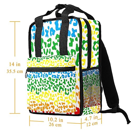 Sac à dos garçon léopard réglable pour ne plus manquer de place à l'école - 5