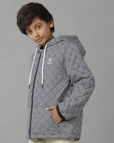 Image of Under Fourteen Only Boys Winter Jacket, Full Sleeve,Sleeveless Quilted Puffer Jacket with Front Closure, Casual Warm Jacket for Kids, Lightweight Winterwear for School, Outdoor Play and Travel