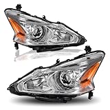 AUTOSAVER88 Headlight Assembly Compatible with 2013 2014 2015 Altima 4-Door Sedan 13 14 15 Altima