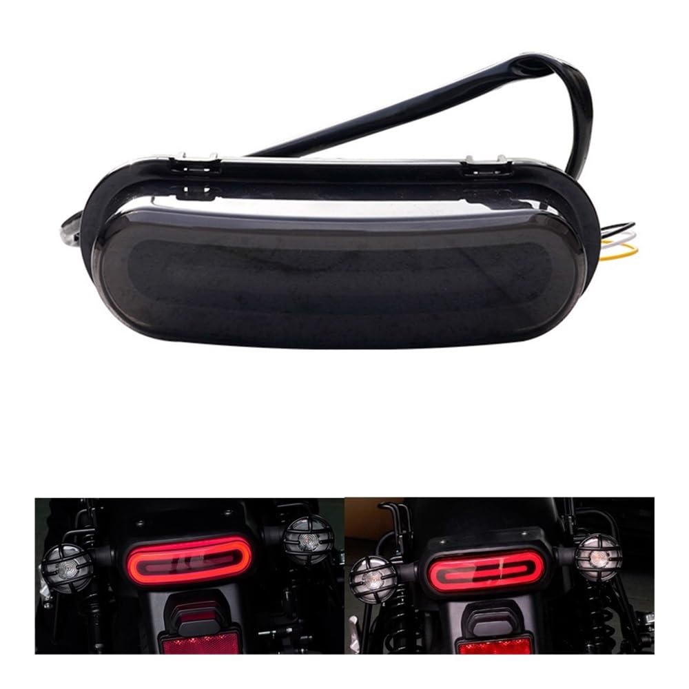 Traseras Freno Lámpara Luces Traseras De LED NEGRO Para Motocicleta, 12V Brillo, Luz Freno Para CM300 CM500