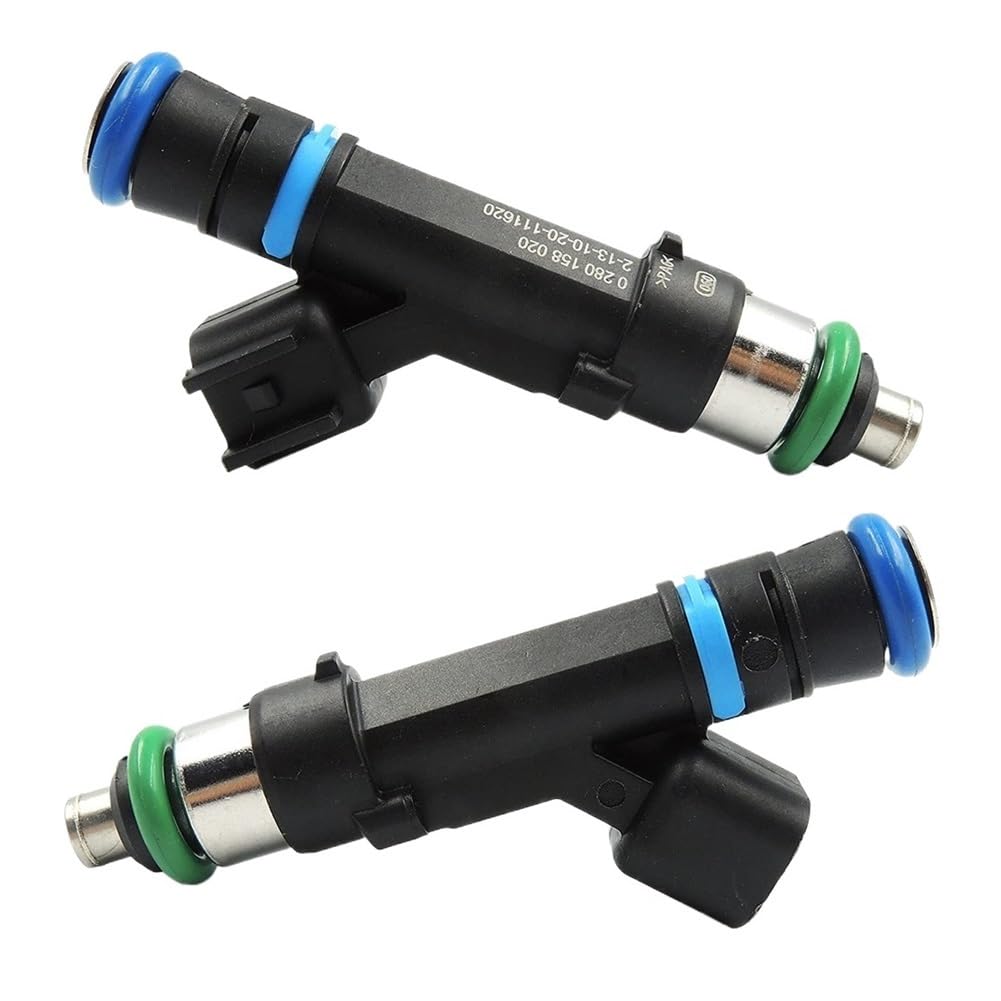 Hsugftmz One Color 6Pcs Fuel Injector Nozzle 53032701Aa 0280158020 For For 3.7L, Black