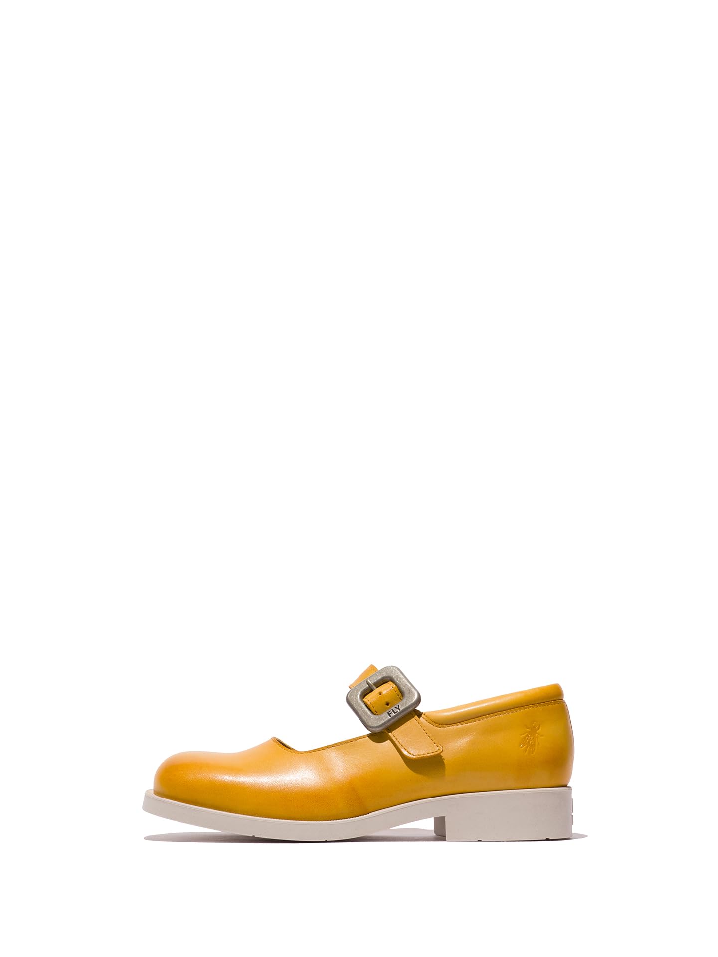 Fly London Women's RADY210FLY Mary Jane Flat, Mustard, 9 UK