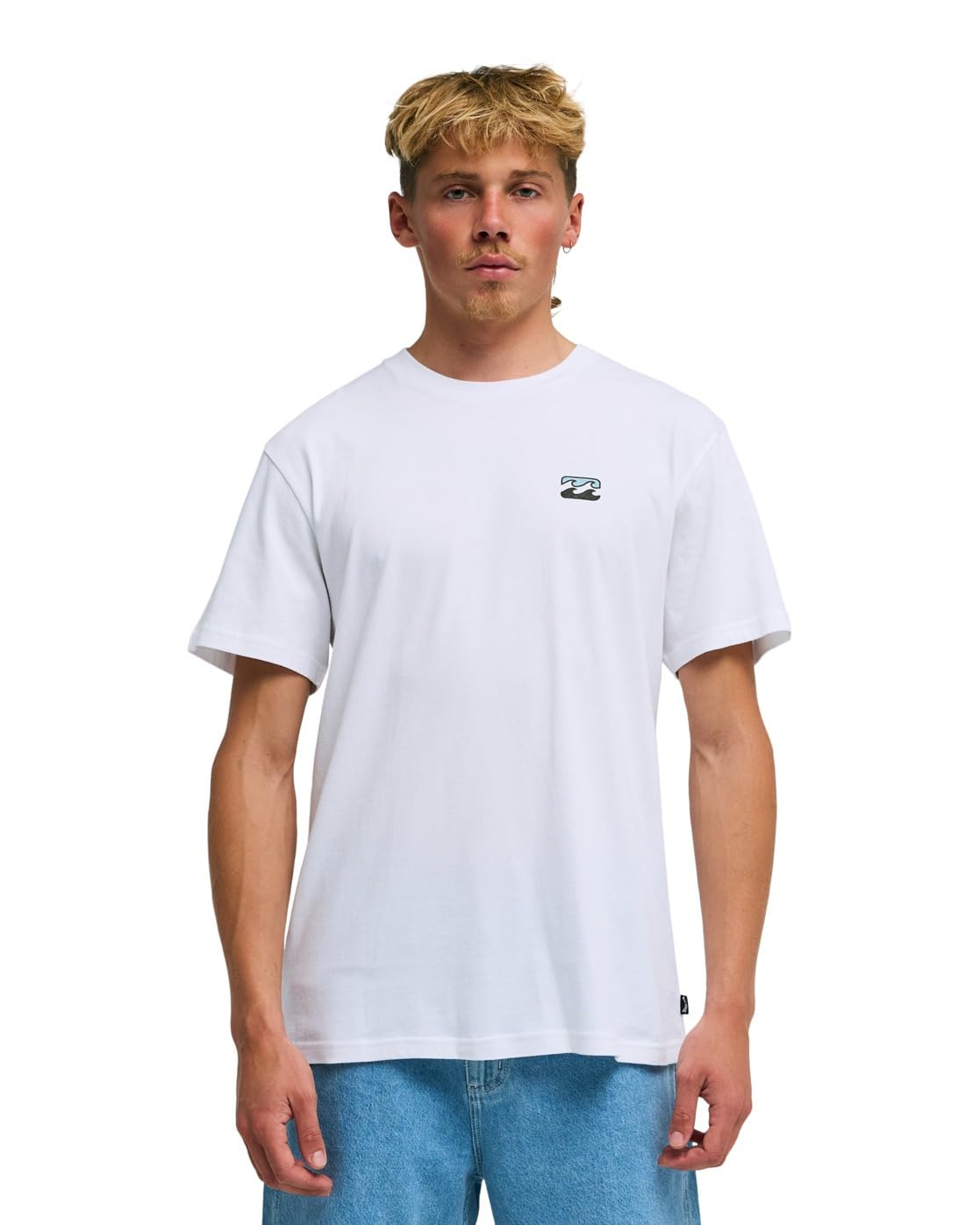 BILLABONG Icon Wave - Short Sleeve T-Shirt - Men - White