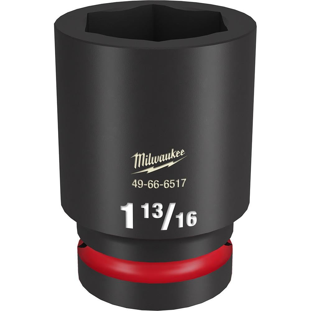 MILWAUKEE Shockwave Impact Duty de 1 pulgada evita roturas en pernos difíciles 49-66-6517
