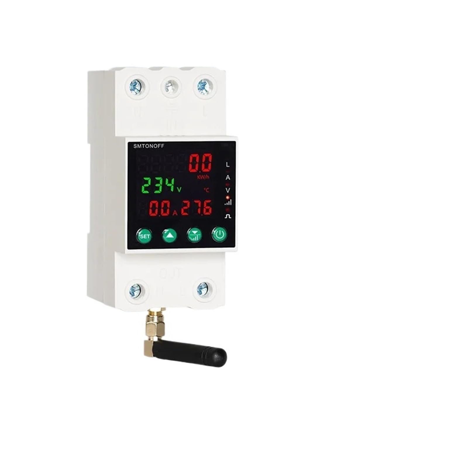 Compteur prépayé 63A avec télécommande vocale et interrupteur programmable